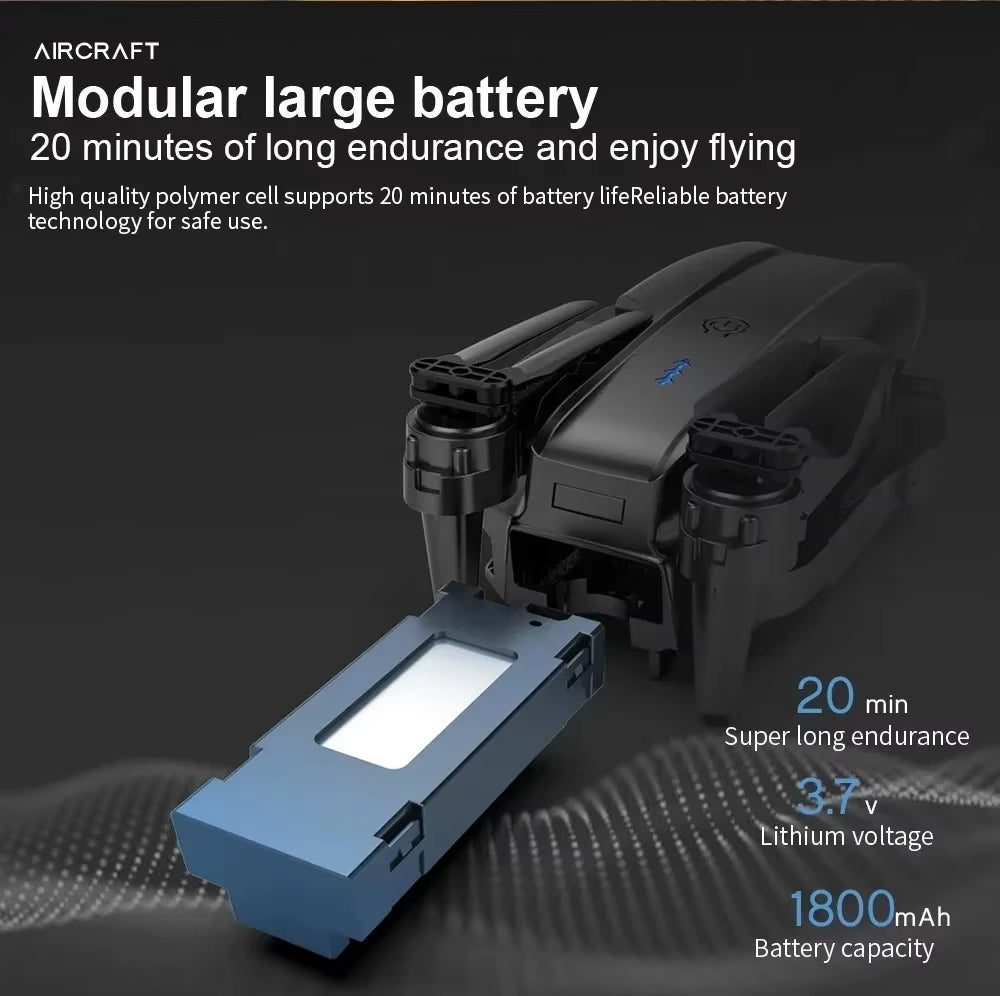 KBDFA E99Pro Drone 4K HD Dual Camera Wifi FPV Quadcopter Obstacle Avoidance Aerial Photography Professional