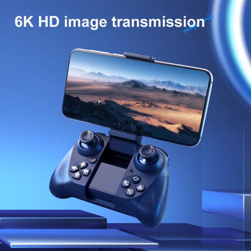 4DRC V13 Remote Control Drone 6K High-Definition Dual Camera Wifi FPV Foldable Quadcopter Camera Drone, 2 Batteries, Logistics Randomly Sent by UPS, USPS, FEDEX