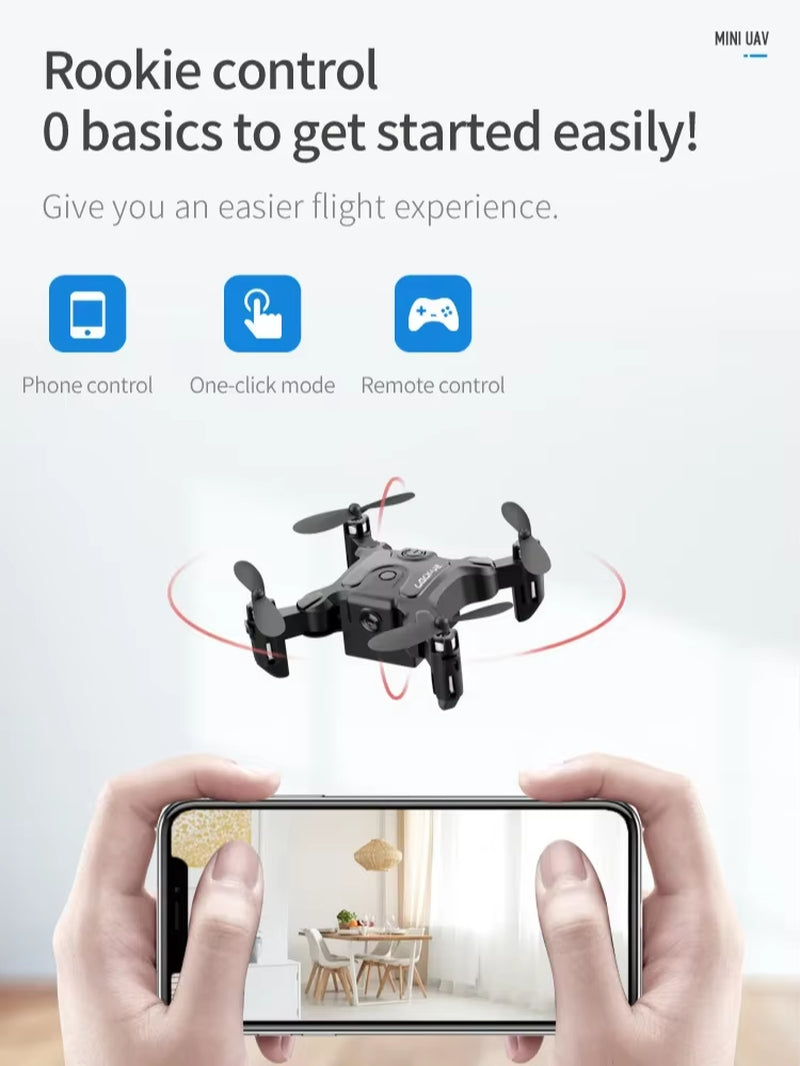 V2 Mini Drone Professional HD Camera 5G Wifi FPV Air Pressure Altitude Hold Foldable Quadcopter RC Drone Toys New UAV