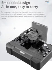 V2 Mini Drone Professional HD Camera 5G Wifi FPV Air Pressure Altitude Hold Foldable Quadcopter RC Drone Toys New UAV