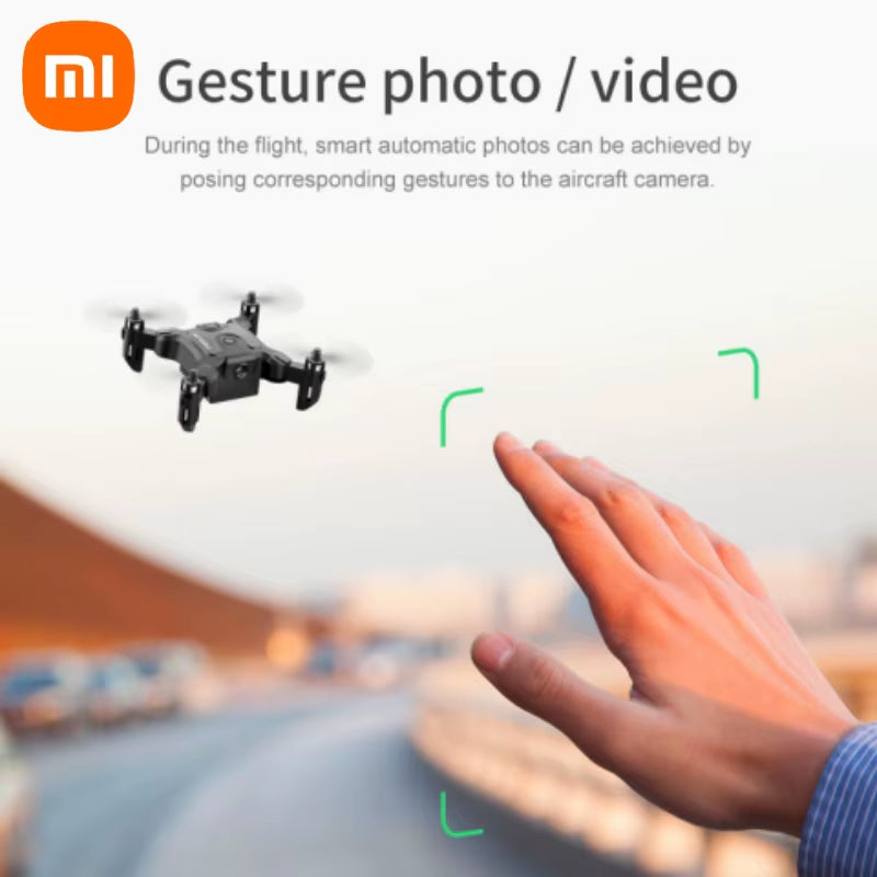 Xiaomi V2 New Mini Drone Professional 8K HD Camera WIFI FPV Air Pressure Altitude Hold Foldable Quadcopter Rc Drone Toys 2025