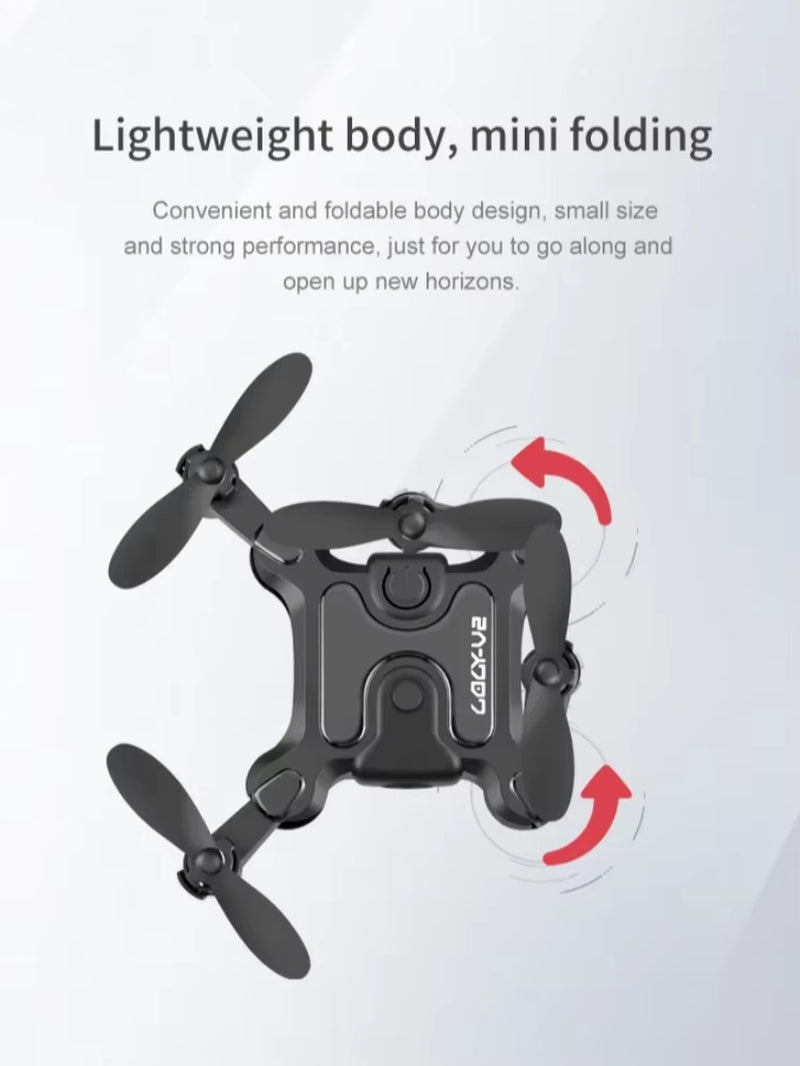 V2 Mini Drone Professional HD Camera 5G Wifi FPV Air Pressure Altitude Hold Foldable Quadcopter RC Drone Toys New UAV