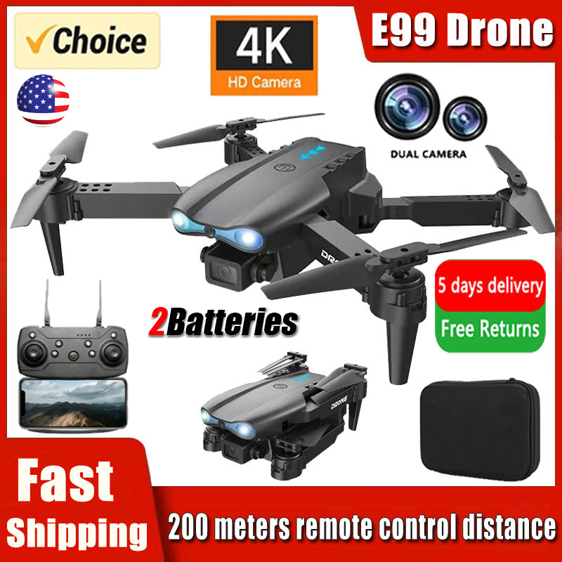 5G 4K GPS Drone Pro with HD Dual Camera Drones Wifi FPV Foldable RC Quadcopter